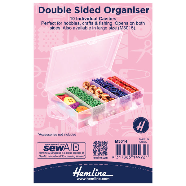 Hemline Double Sided Organiser Small - M3014