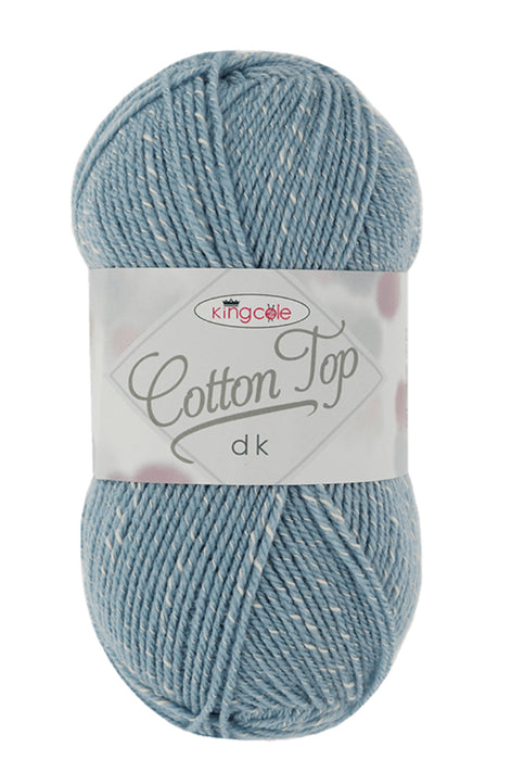 King Cole Cotton Top DK Yarn 100g - All Shades