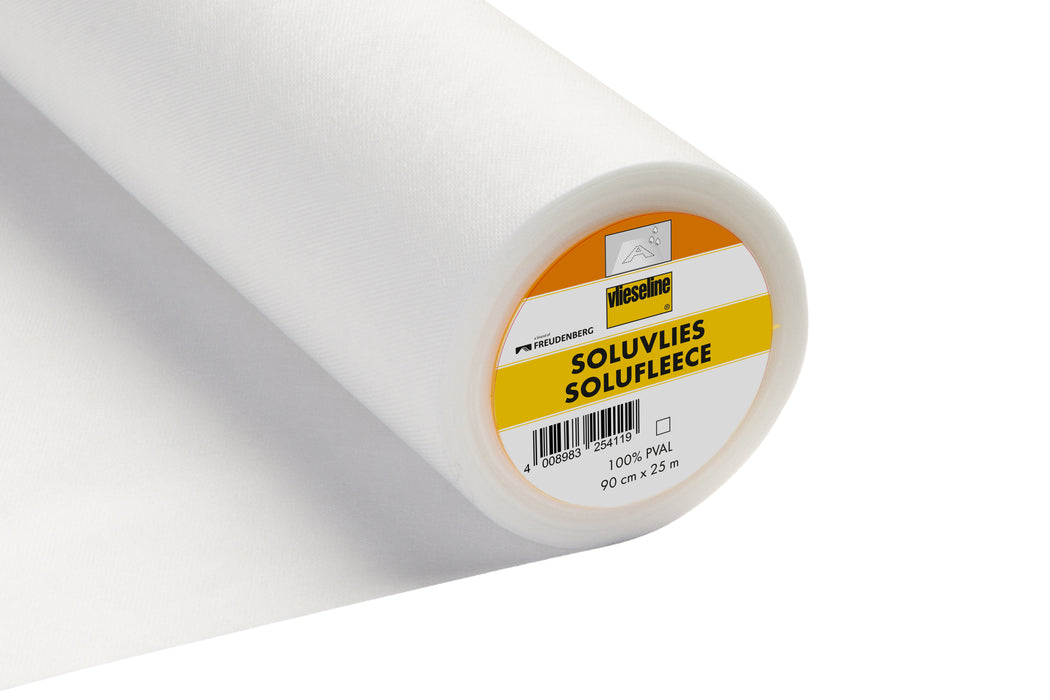 Vlieseline Solufleece Embroidery Backer 90cm x 1metre 2V321