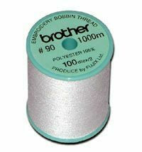 Brother Embroidery Bobbin Thread #90 1000m