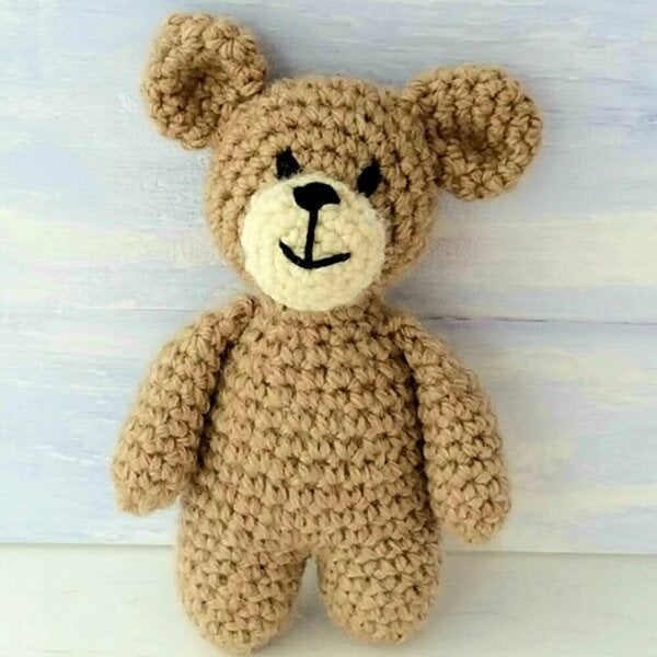 Crochet Pattern - Wee Woolly Wonderfuls - Baby Bear