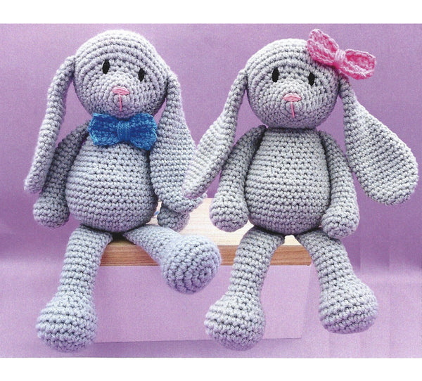 Crochet Pattern - Lottie & Loki The Lop-Earned Bunnies - Stylecraft Special Chunky