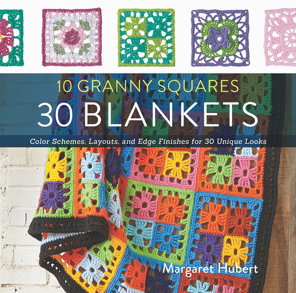 10 Granny Squares 30 Blankets - Margaret Hubert