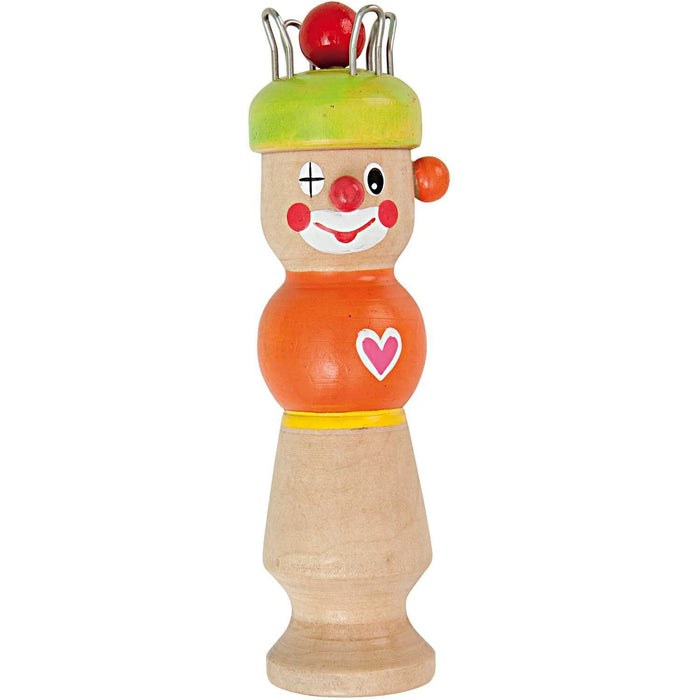 Rico Design Wooden Knitting Doll Pascal Orange  - 380000.005