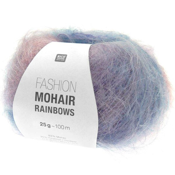 Rico Fashion Mohair Rainbows Yarn 25g - Fresh 004