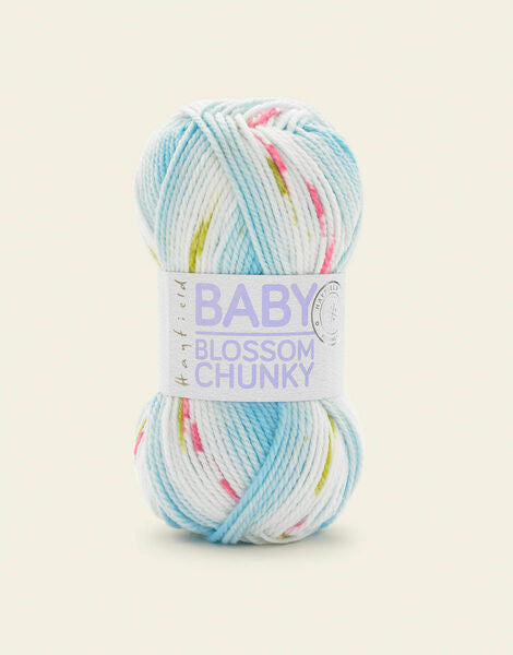 Hayfield Baby Blossom Chunky Baby Yarn 100g - Bluebell 351