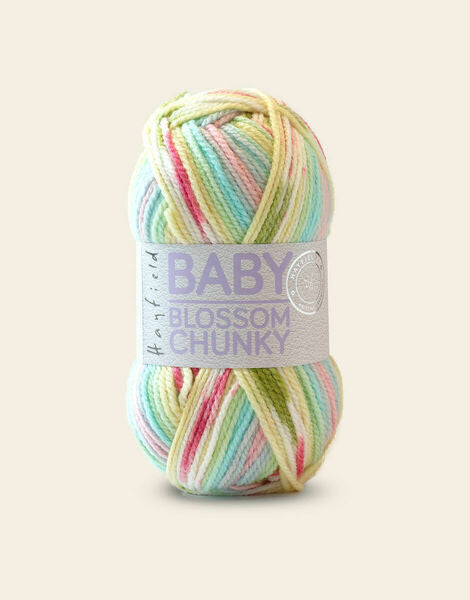 Hayfield Baby Blossom Chunky Baby Yarn 100g - Lily Pad 373
