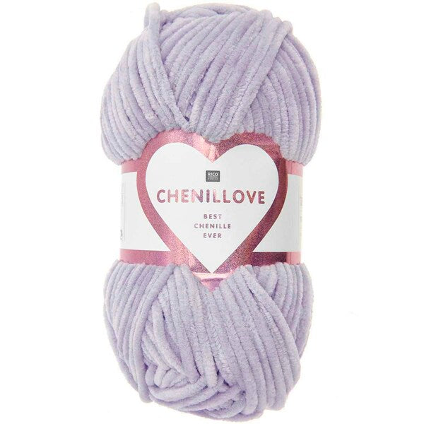 Rico Creative Chenillove Chunky Yarn 100g - Lilac 007