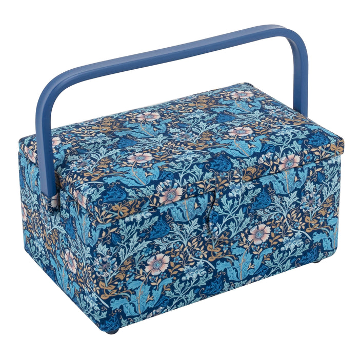 Hobby Gift Create Sewing Box Medium Woodblock Floral Design MGMP\674
