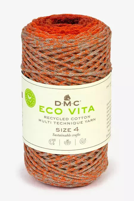 DMC Eco Vita 4 Multicoloured Macrame Cord - All Shades