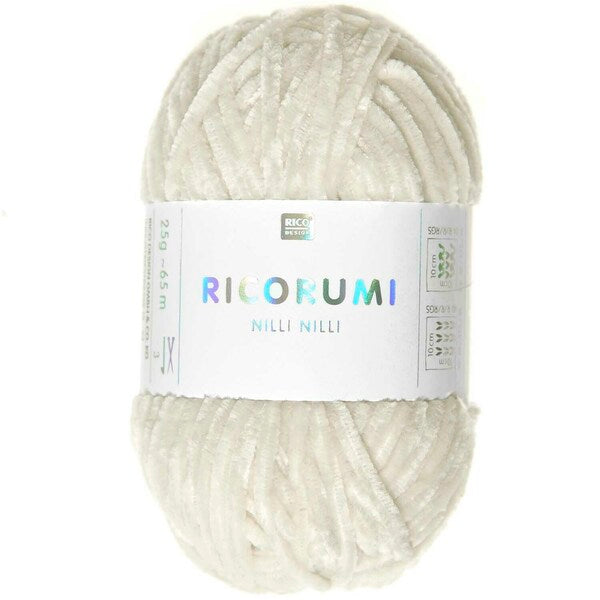 Rico Ricorumi Nilli Nilli Yarn 25g - Cream 002
