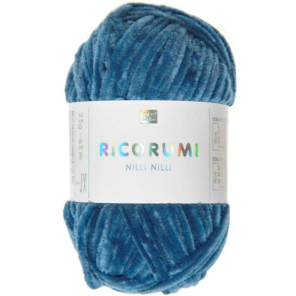 Rico Ricorumi Nilli Nilli Yarn 25g - Blue 013