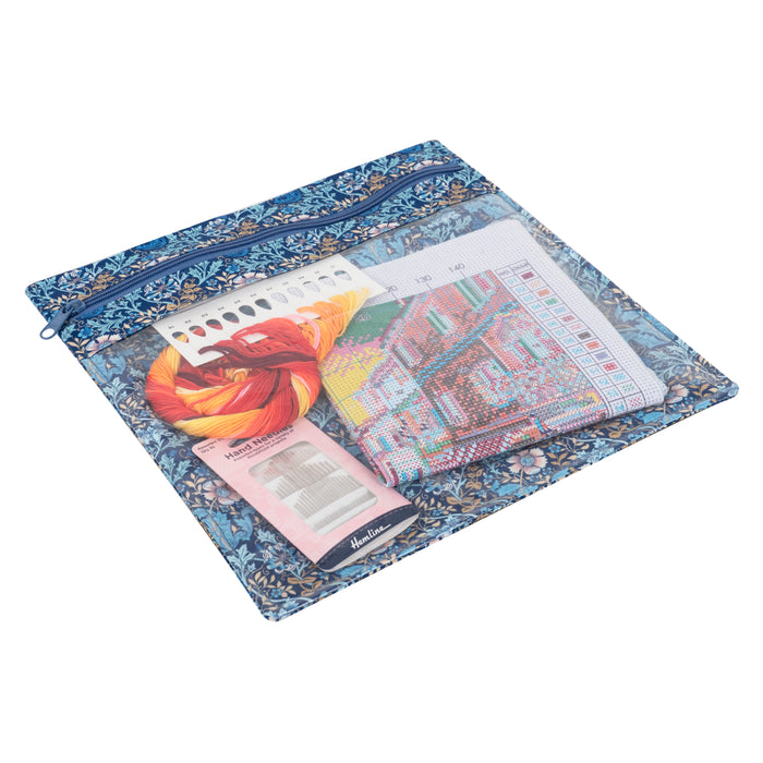 Hobby Gift Project Pouch Woodblock Floral HGPPL\674