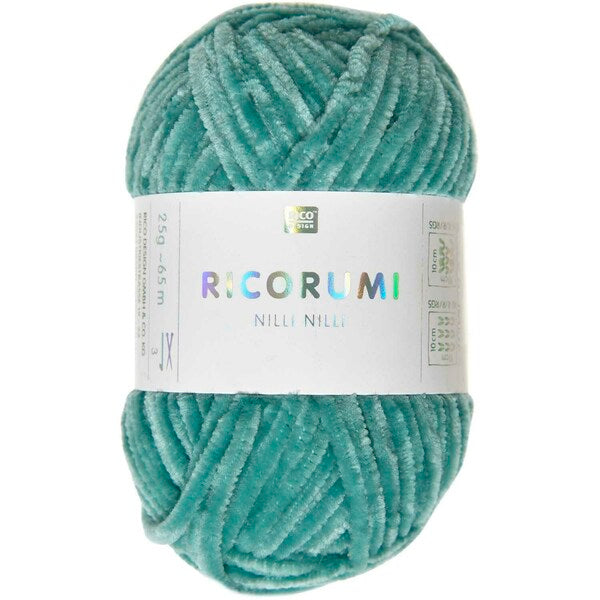 Rico Ricorumi Nilli Nilli Yarn 25g - Turquoise 017