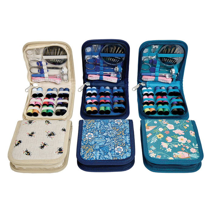 Hobby Gift Sewing Kit Printed Zipped 3 Designs Available MRJE10.DB