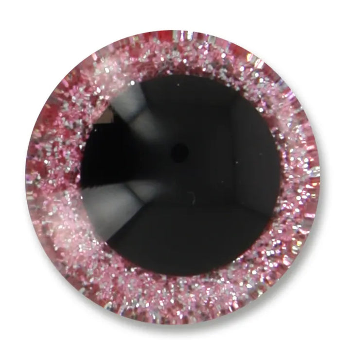 King Cole Glitter Eyes 25mm 1 Pair - 4 Colours Available