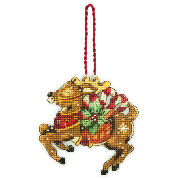 Dimensions Ornament Reindeer Counted Cross Stitch - 70-08916