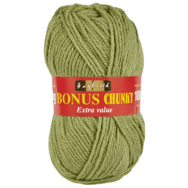Hayfield Bonus Chunky Yarn 100g - Grass 0825