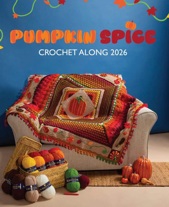 Sirdar Pumpkin Spice Crochet Along Kit