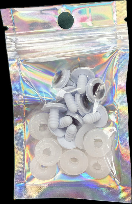 Toy Eyes 12mm Googly 5 Pairs