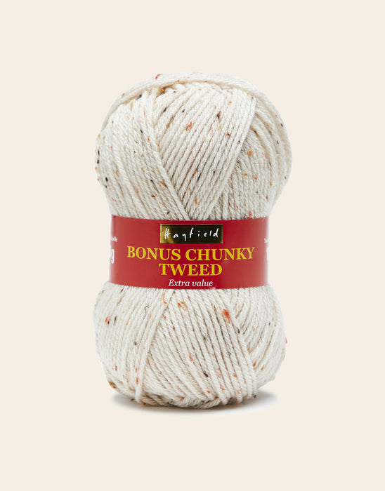 Hayfield Bonus Tweed Chunky Yarn 100g - All Shades