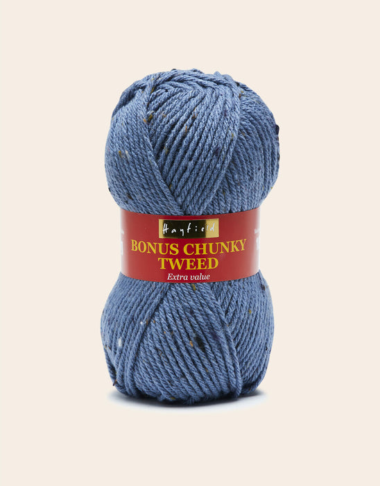 Hayfield Bonus Tweed Chunky Yarn 100g - All Shades
