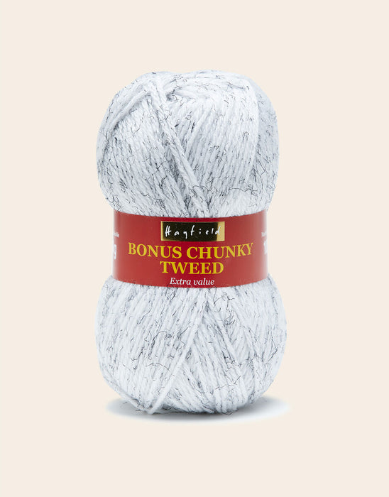 Hayfield Bonus Tweed Chunky Yarn 100g - All Shades