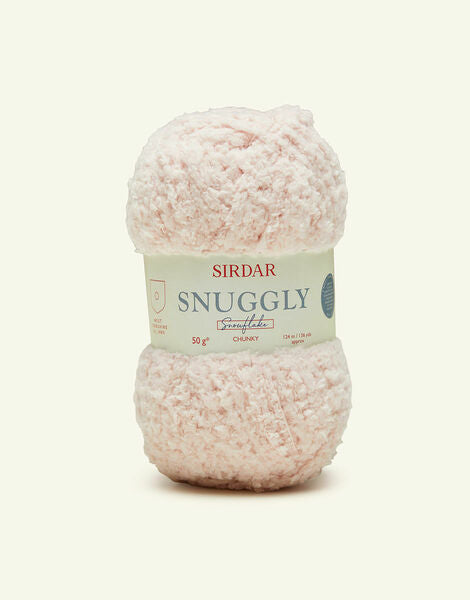 Sirdar Snuggly Snowflake Chunky Baby Yarn 50g - Powder 0204