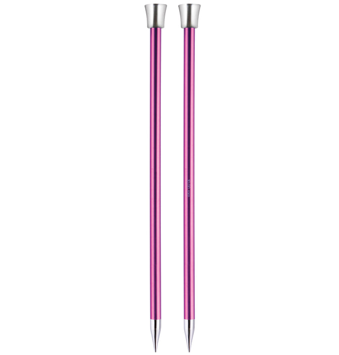 KnitPro Zing Single-Ended Knitting Needles 25cm - All Sizes