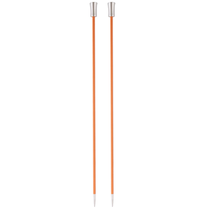KnitPro Zing Single-Ended Knitting Needles 25cm - All Sizes