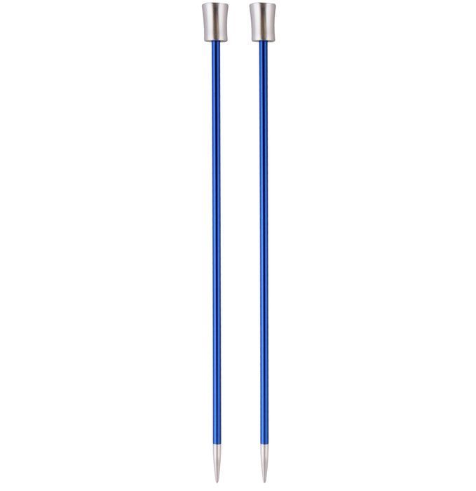 KnitPro Zing Single-Ended Knitting Needles 25cm - All Sizes