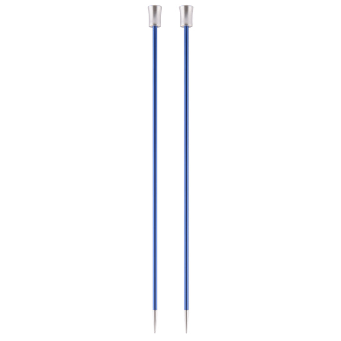 KnitPro Zing Single-Ended Knitting Needles 25cm - All Sizes
