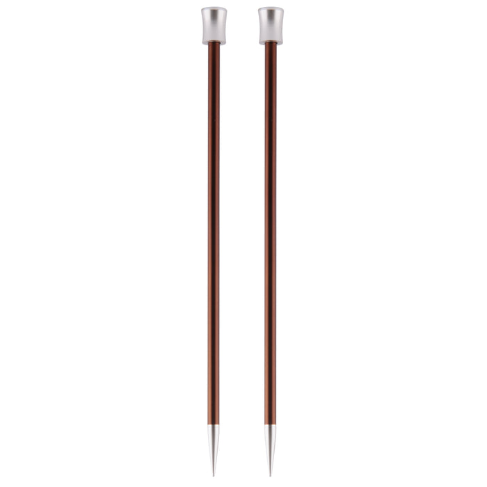 KnitPro Zing Single-Ended Knitting Needles 25cm - All Sizes