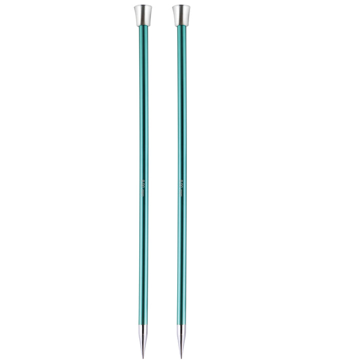KnitPro Zing Single-Ended Knitting Needles 25cm - All Sizes