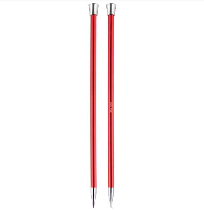KnitPro Zing Single-Ended Knitting Needles 25cm - All Sizes