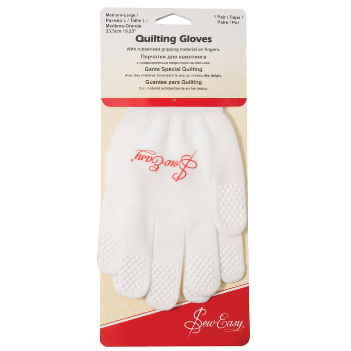 Sew Easy Quilting Gloves Premium Medium-Large ER980P.L