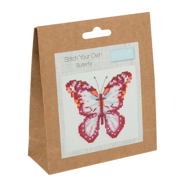 Trimits Counted Cross Stitch Kit Butterfly - GCS49