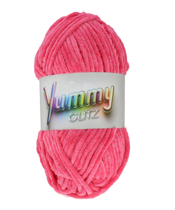 King Cole Yummy Glitz Chunky Yarn 100g