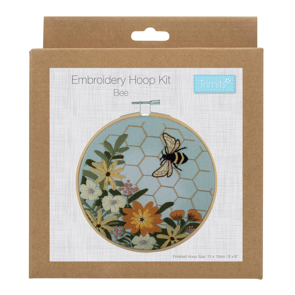 Trimits Embroidery Hoop Kit Bee - TCK050