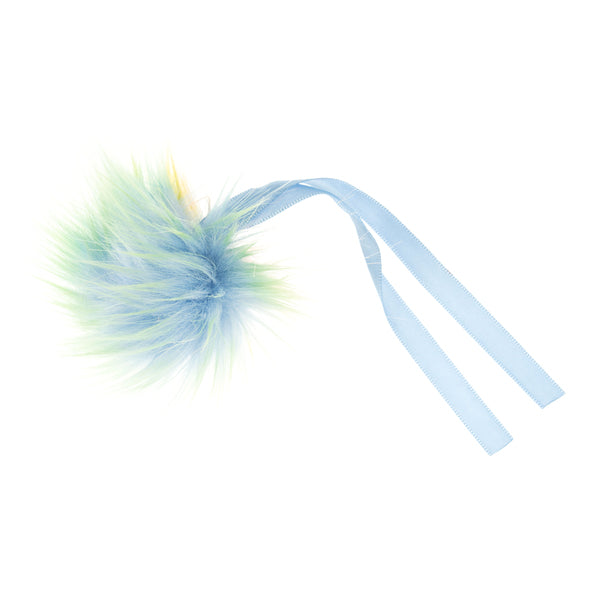 Trimits Faux Fur Pom Pom 6cm Rainbow - TTPOM06/RBW