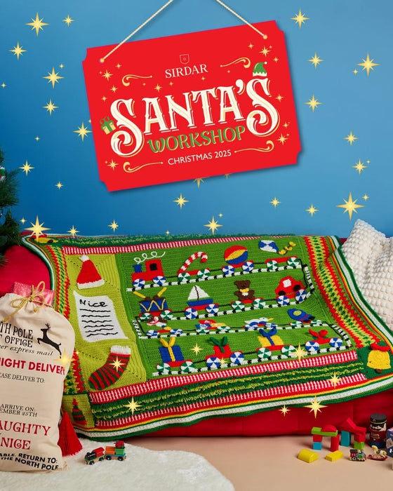 Sirdar Christmas CAL Kit 2025 Santa’s Workshop