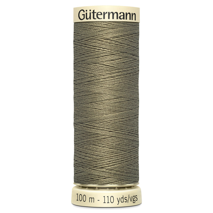 Gutermann Sew-All Thread 100m - Beige, Black, Brown, Cream, Grey & White