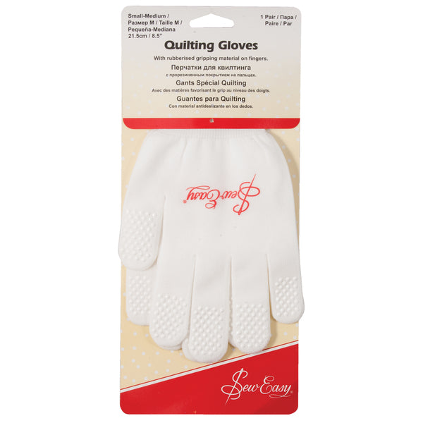 Sew Easy Quilting Gloves Small Medium One Pair ER980P.M