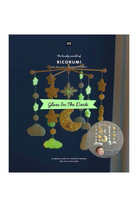Rico Design The Lovely World of Ricorumi Glow In The Dark Pattern Book 901022.01.00
