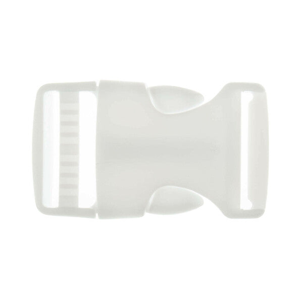 Strap Buckle Plastic White 25mm - G464625\1