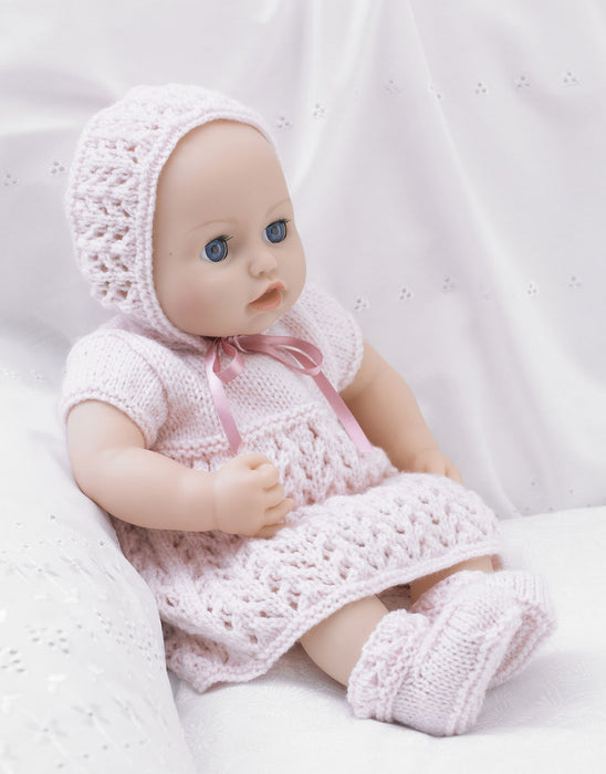 Knitting Pattern Baby Dolls Outfit in Hayfield Bonus DK 2482