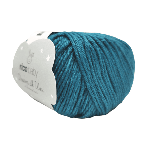 Rico Baby Dream Uni DK Baby Yarn 50g - Teal 021 (Discontinued)