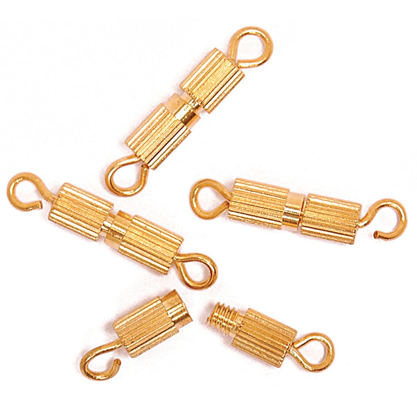 Trimits Barrel Clasp Gilt Pack of Two - 269/02