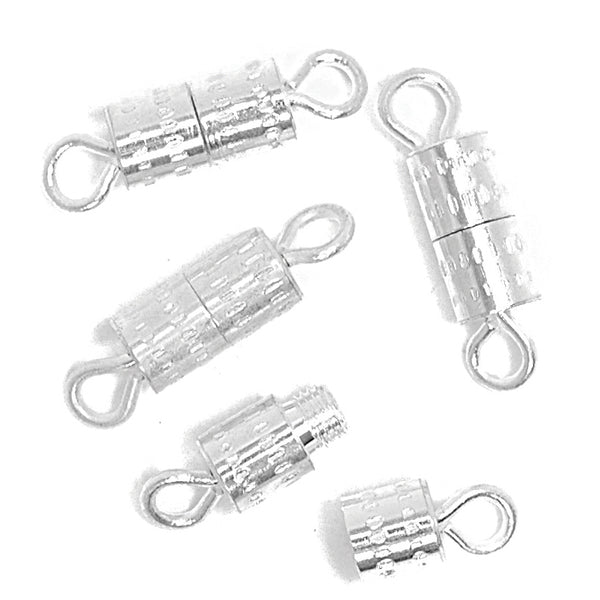 Trimits Barrel Clasp Silver Pack of Two - 269/01