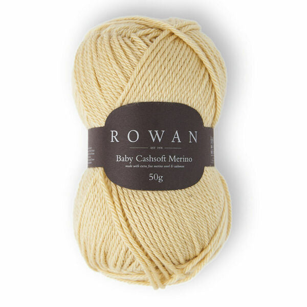 Rowan Baby Cashsoft Merino 4 Ply Yarn 50g - Duckling 124